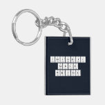 Periodic
 Table
 Writer  Acrylic Keychains