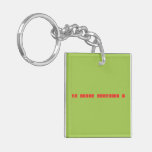 All About Elements !  Acrylic Keychains
