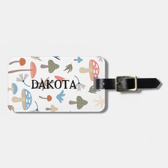Acrylic Luggage Tag (Front Horizontal)