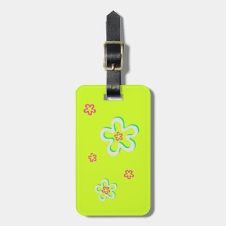 Acrylic Luggage Tag Personalised alphabet bag tag