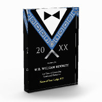 Acrylic Masonic Awards | Freemason Jewels Plaque