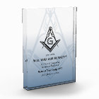 Acrylic Masonic Awards | Freemason Plaques