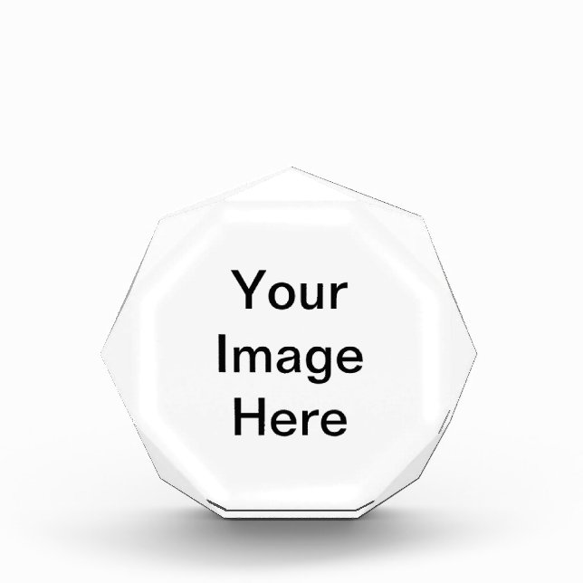 Acrylic Octagon Awards (Front)