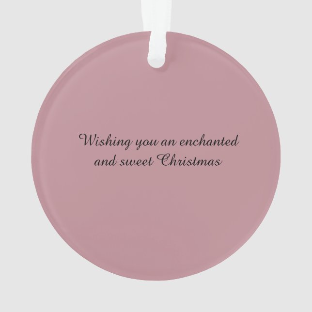 Acrylic Ornament (Back)