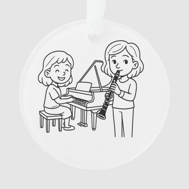 Acrylic Ornament (Front)