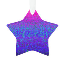 Acrylic Ornament Glitter Star Dust