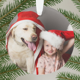 Acrylic Ornament Oh What Fun Christmas Photo