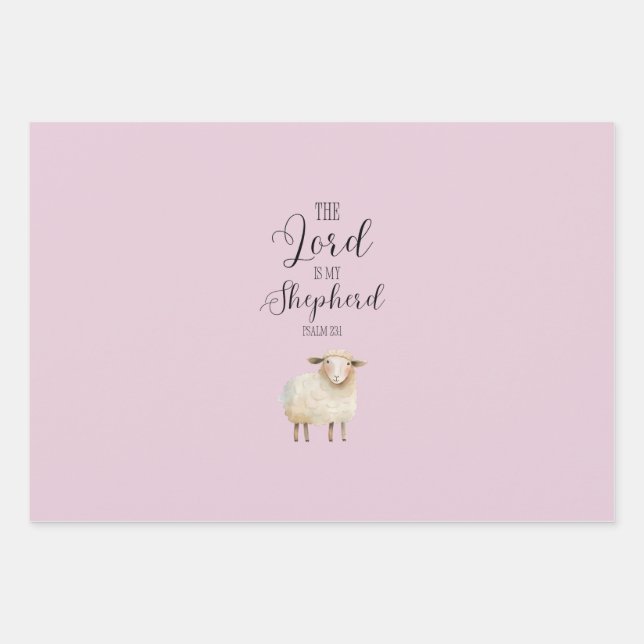 Acrylic Ornament Wrapping Paper Sheets (Front)