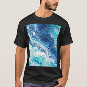 Acrylic paint, abstract color tones T-Shirt