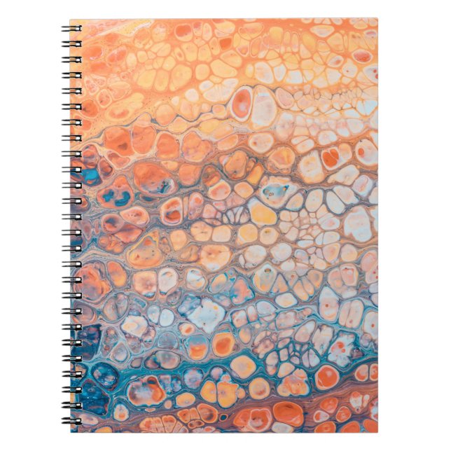 Acrylic paint notebook (Front)