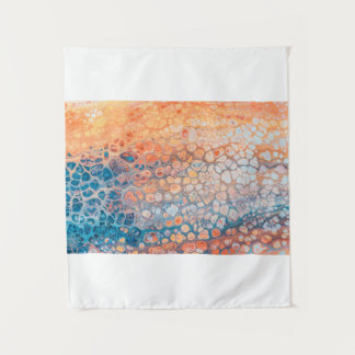 Acrylic paint tapestry