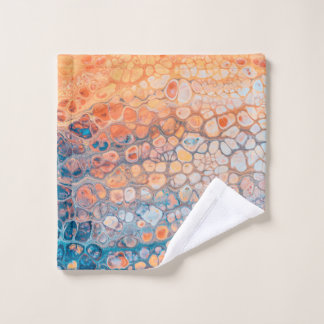 Acrylic paint wash cloth