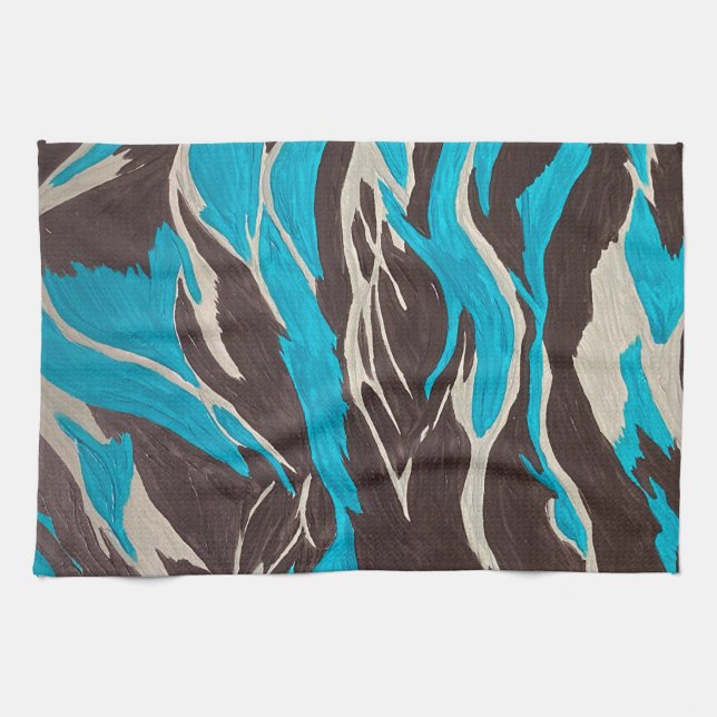 Acrylic Painting Kitchen Towel (Horizontal)