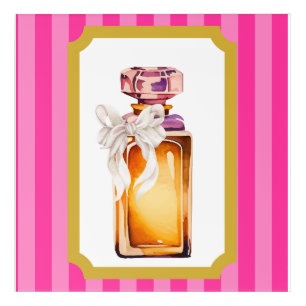 Acrylic Perfume Bottle Wall Art II