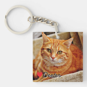 Acrylic Personalized Pet Photo Keychain