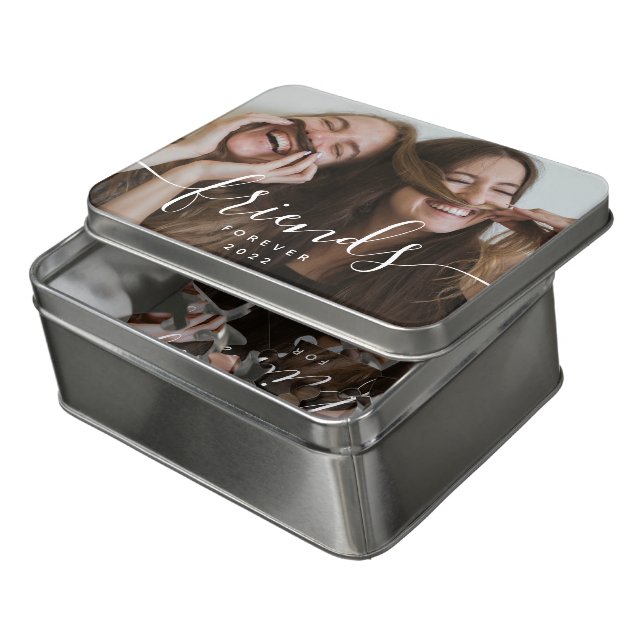 Acrylic Photo Friends Puzzle (Lid Open)