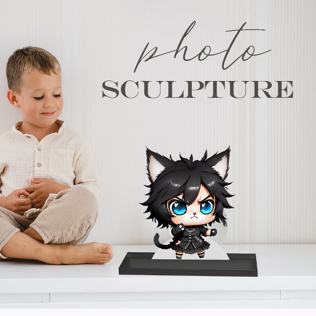 Acrylic Photo Sculpture.Turns a photo into statue. Cutout (Creator Uploaded)