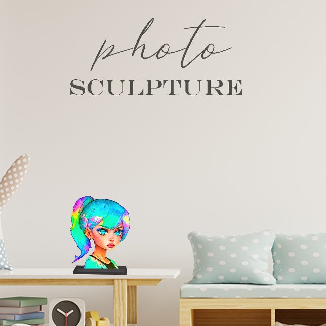 Acrylic Photo Sculpture.Turns a photo into statue. Cutout (Creator Uploaded)