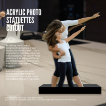 Acrylic Photo Statuettes Cutout