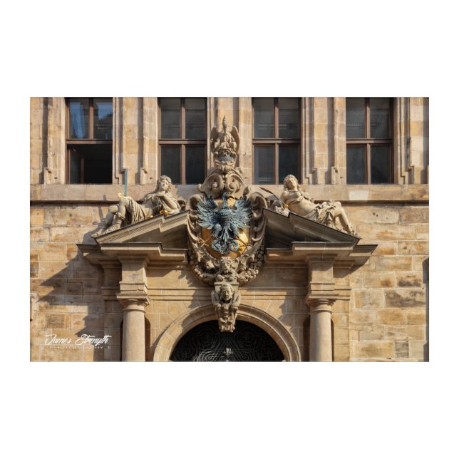 Acrylic print: Nuremberg Trials Courthouse Print (Front)
