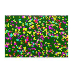 Acrylic Psychedelic Painting Print