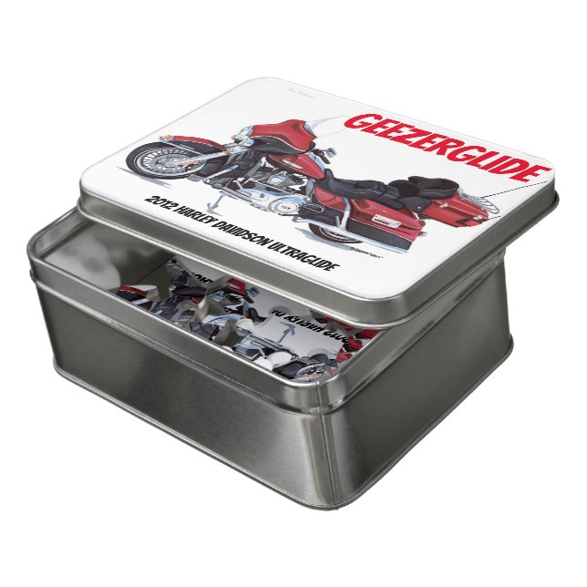 Acrylic Puzzle - Geezerglide (Lid Open)