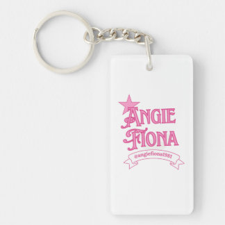 Acrylic Rectangle Keychain