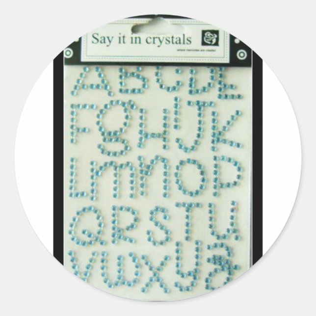 acrylic rhinestone sticker (Front)