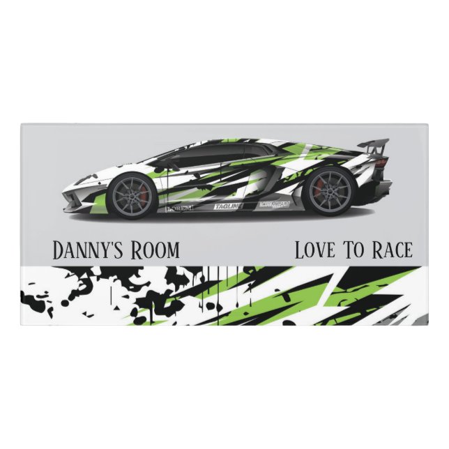 Acrylic Room Sign (Classic Front)