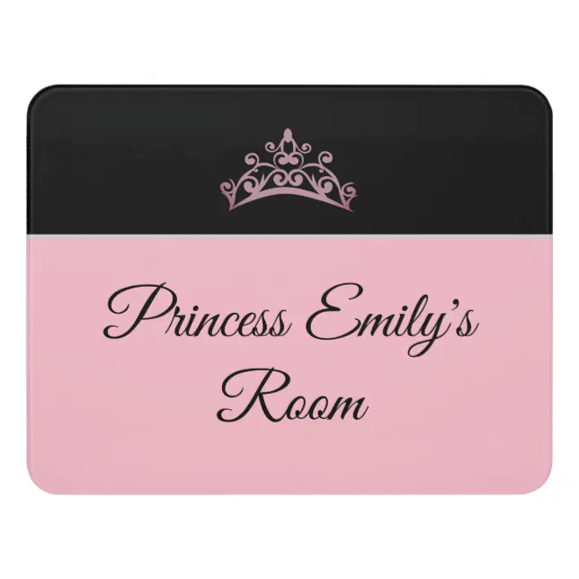 Acrylic Room Sign-Princess Door Sign | Zazzle