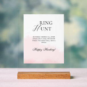 Acrylic Sign Modern Bride Shower