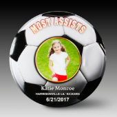 Acrylic Soccer Award Plaque (Front)