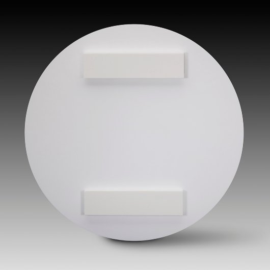 Acrylic Soccer Award Plaque (Back)