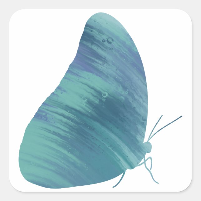 Acrylic-Style Morpho Sticker (Front)