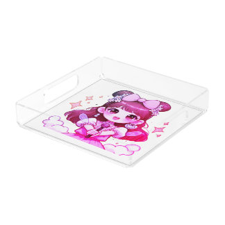 Acrylic Tray Girl Kpop Singer