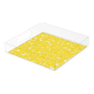 Acrylic Tray-Lemons Acrylic Tray