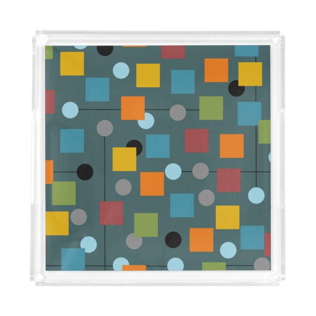 Acrylic Tray - Mid-Century Modern 1.3 Seamless (Front)