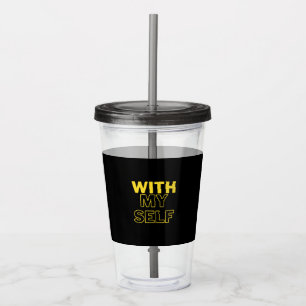 Acrylic Tumbler black