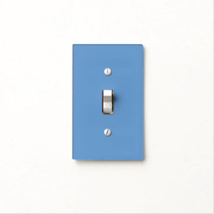 Acrylic Turn Ons Light Switch Cover True Blue