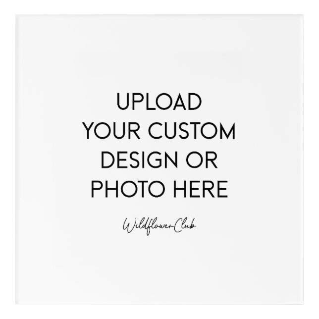 Acrylic Wall Art (Front)