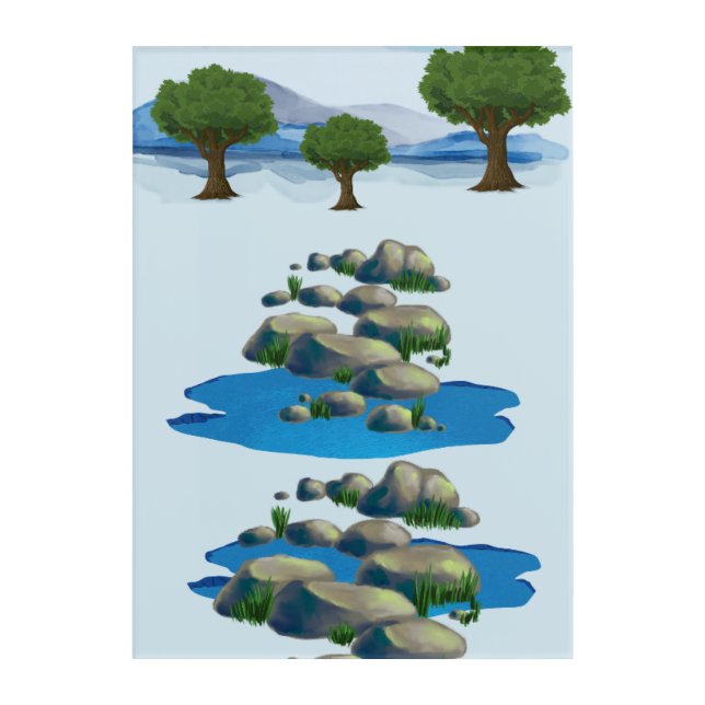 Acrylic Wall Art (Front)