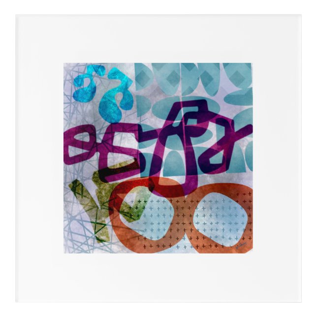 Acrylic Wall Art, 12" x 12" Acrylic Print (Front)