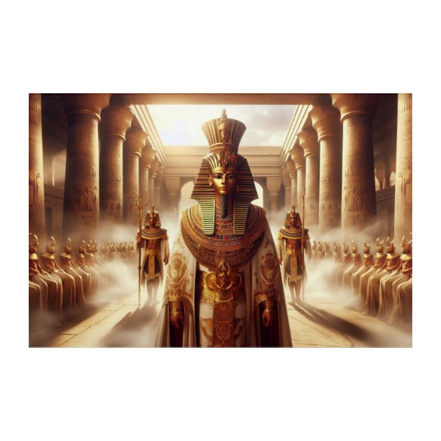 Acrylic Wall Art Egyptian Queen Pharaoh (Front)