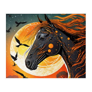 Acrylic Wall Art Horse print