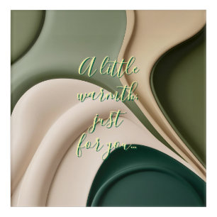 Acrylic wall art in stylish abstract graphic