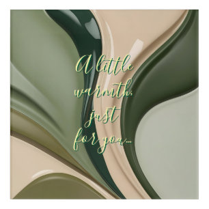 Acrylic wall art in stylish abstract graphic