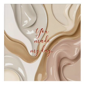 Acrylic wall art in stylish abstract graphic