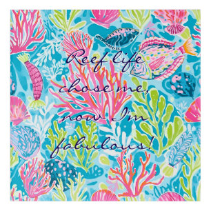 Acrylic wall art in stylish graphic