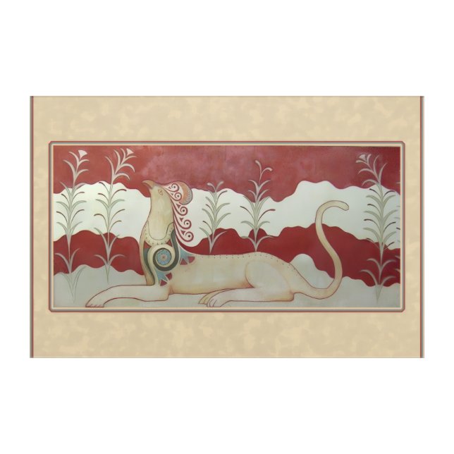 Acrylic Wall Art of Ancient Grifon (Front)