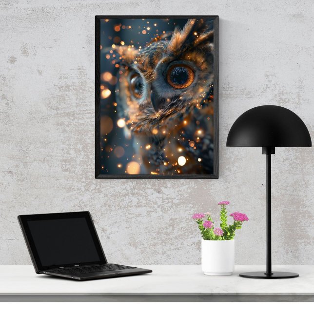 Acrylic Wall Art Owl (Creator Uploaded)